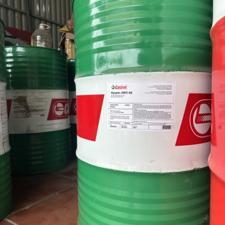 Dầu thủy lực Castrol HYSPIN AWS 68 dạng phuy